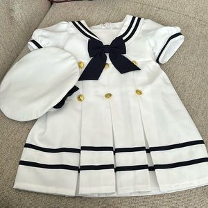 Toddler sailor dress